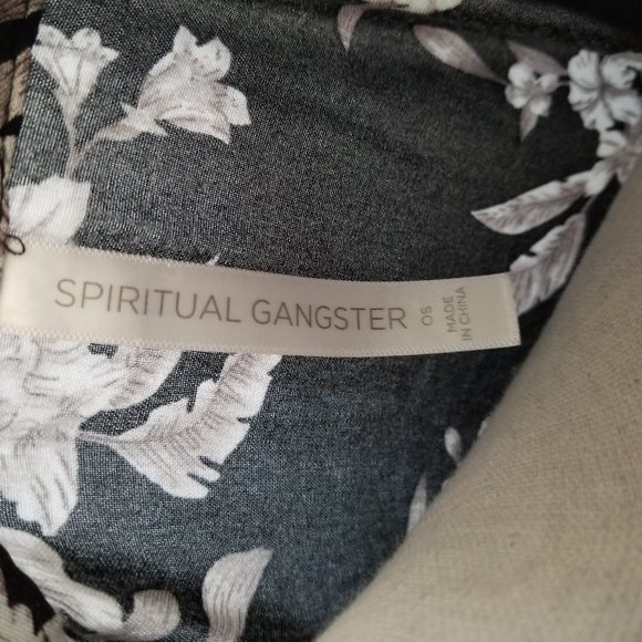 Spiritual Gangster floral kimono O/S - Picture 4 of 6